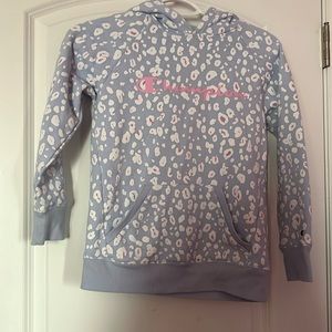 Youth hoodie. Name brand. Worn a couple times. Clear of strains and tears.